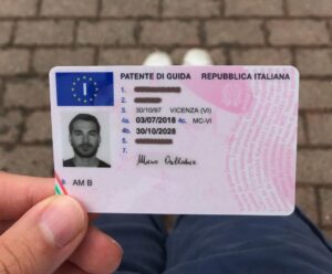 Italian drivers license