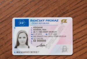 Buy Czech drivers license