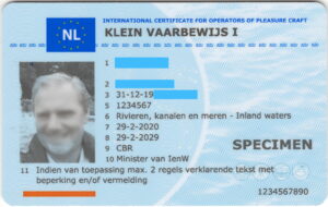 Buy Netherland boat license