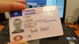 real Hungarian drivers license