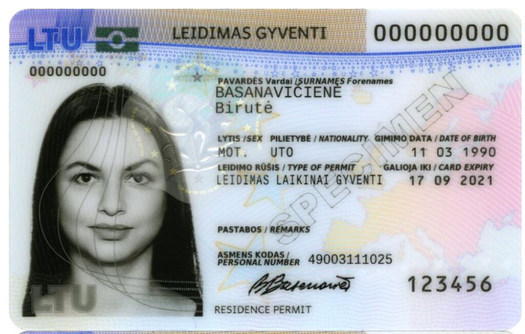 Buy Lithuanian residence Permit
